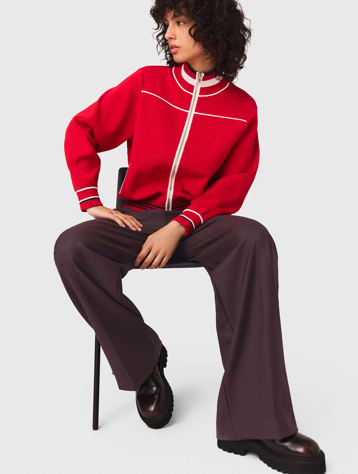 Pantalon de tailleur large