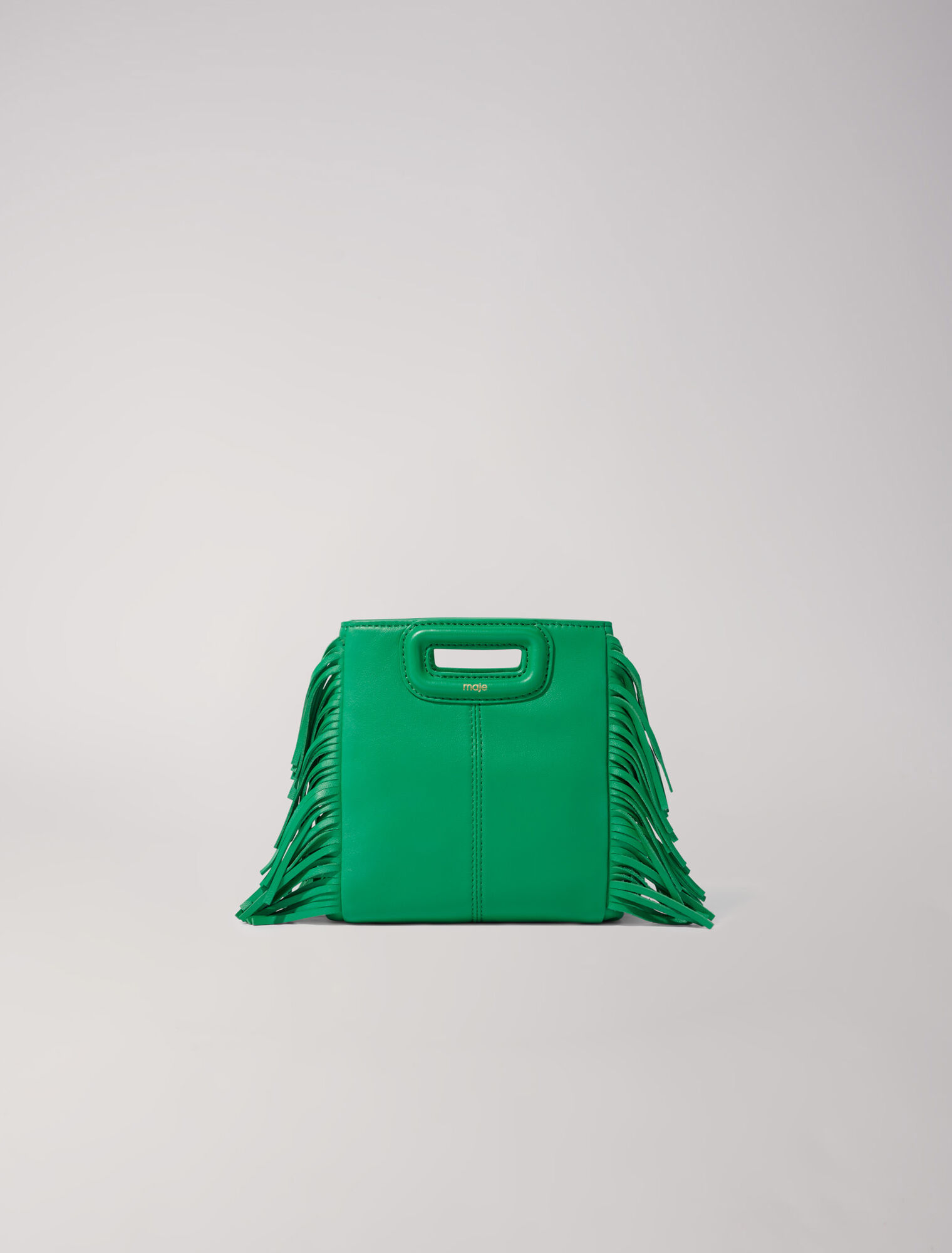 Sac M mini en cuir lisse