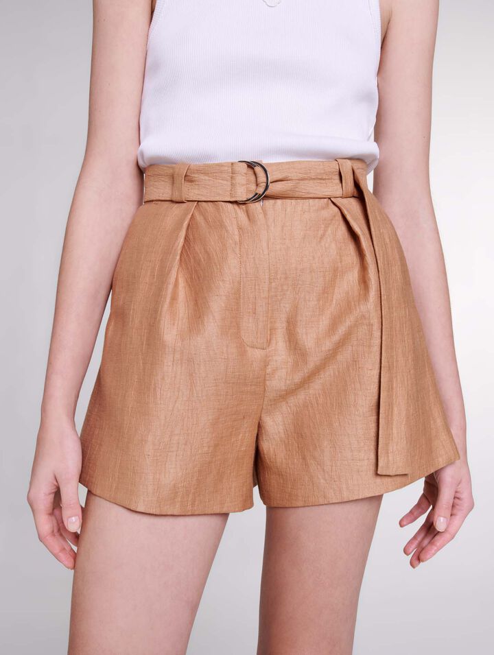 Short en lin