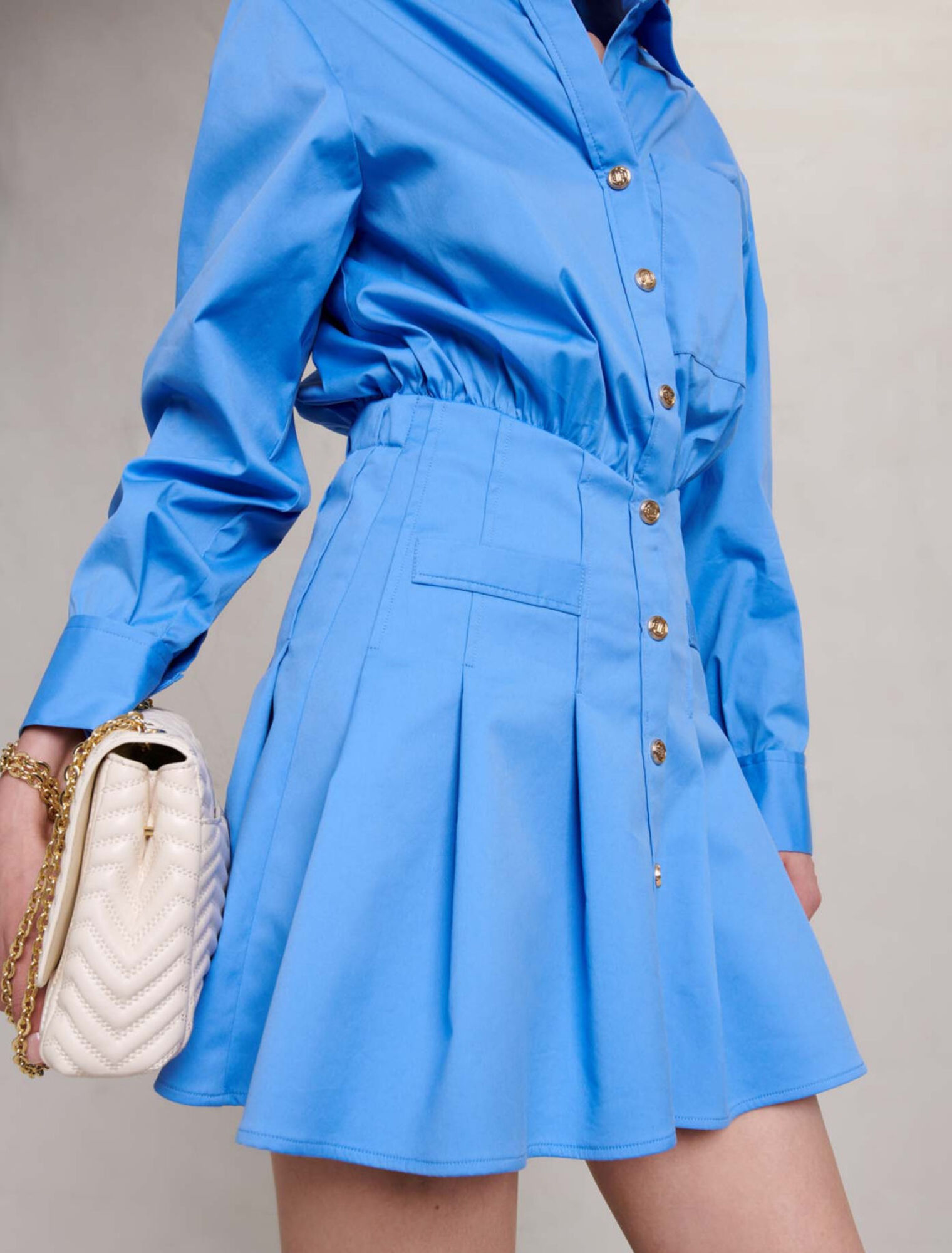 Robe chemise courte