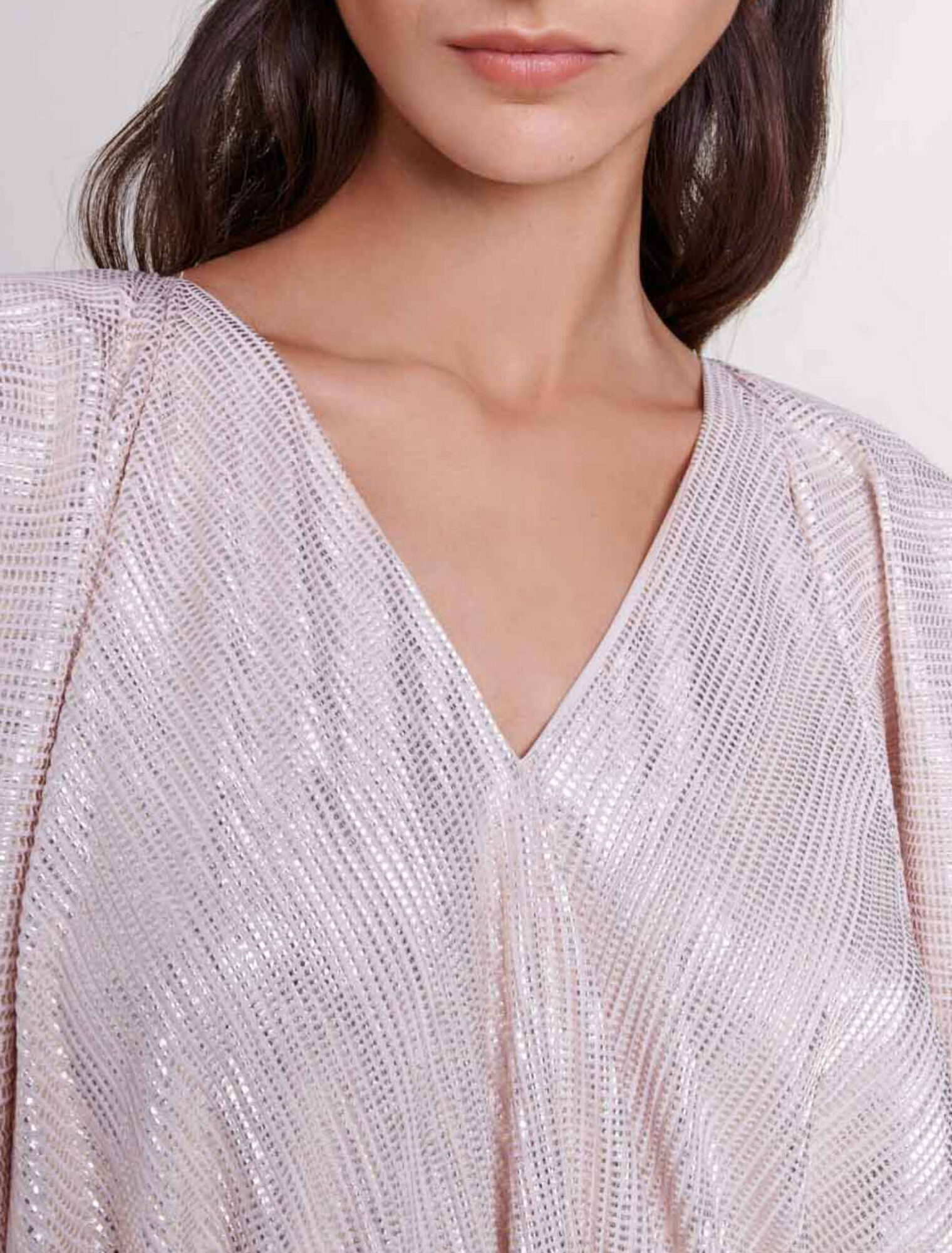 Robe longue à ceinture