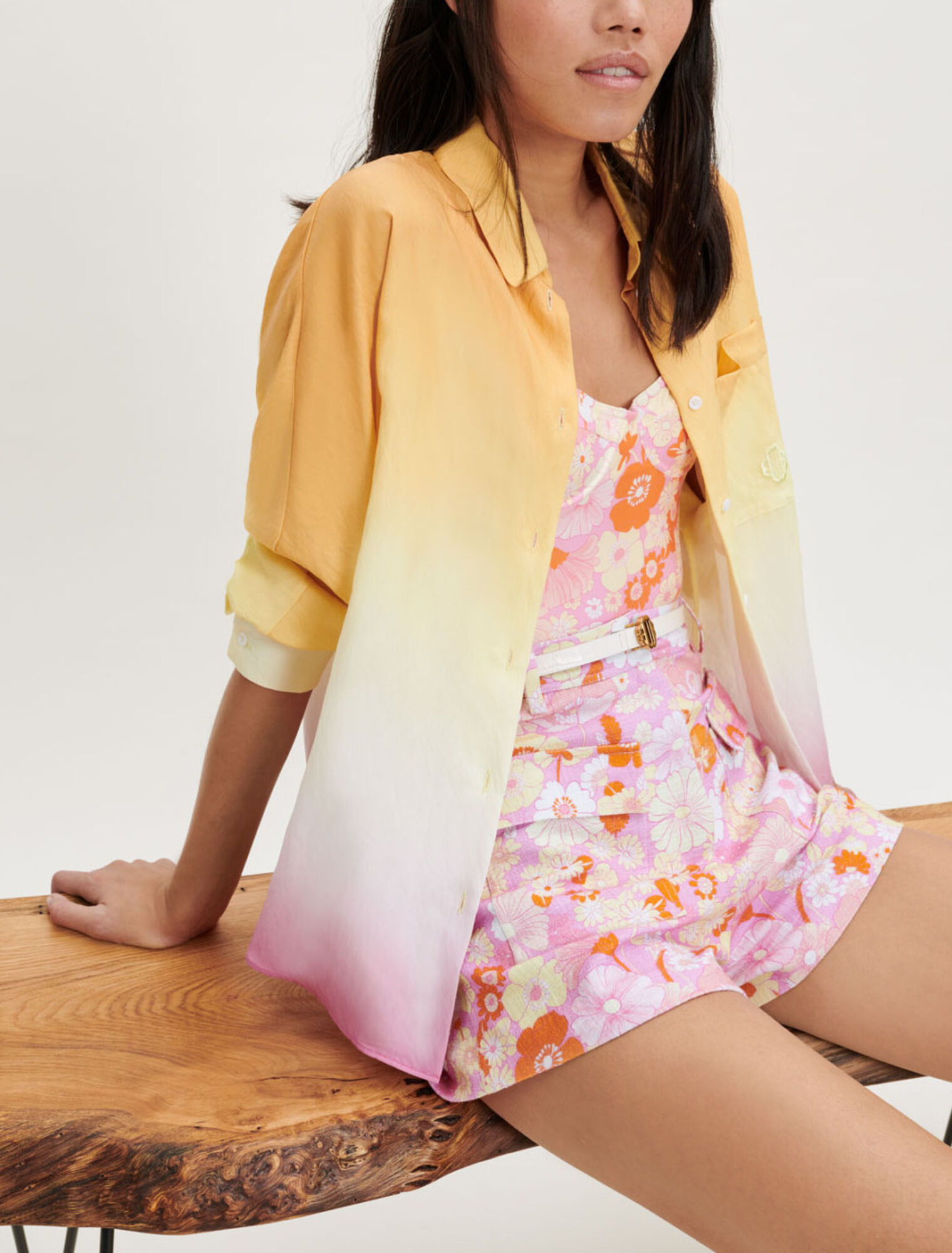 Chemise en Tie and Dye