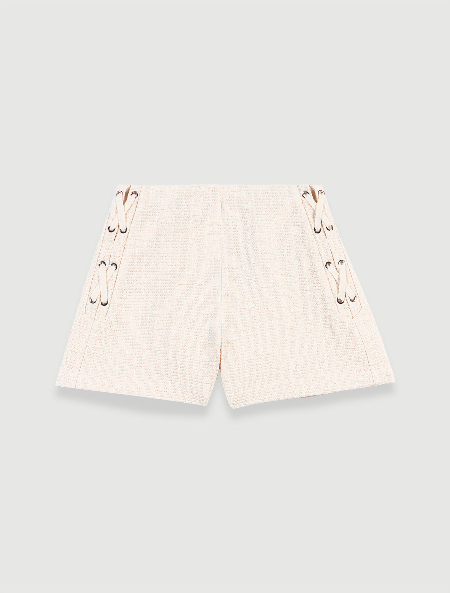 Short évasé en tweed