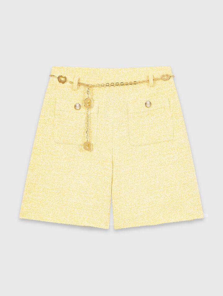 Short en tweed
