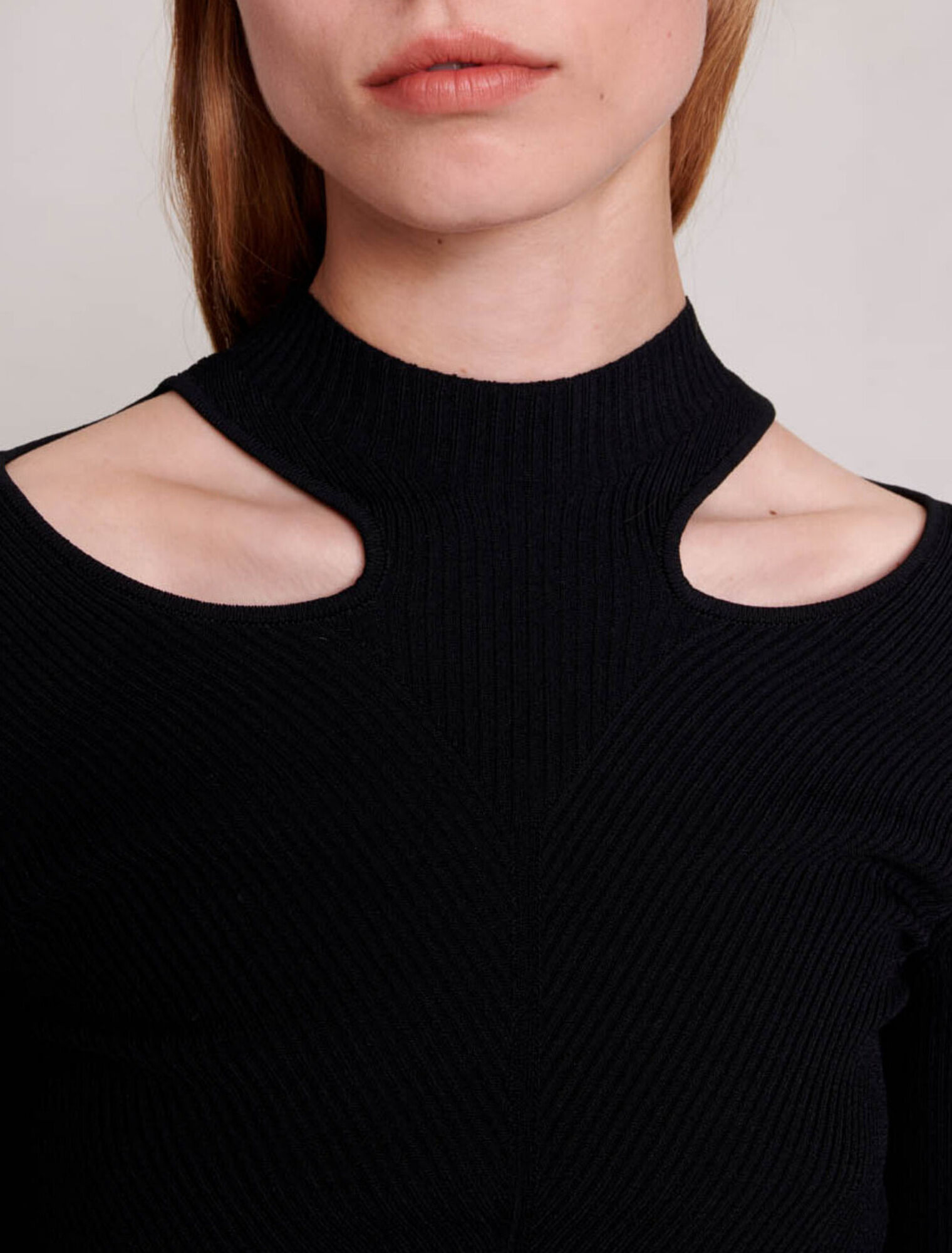 Pull en maille ajourée