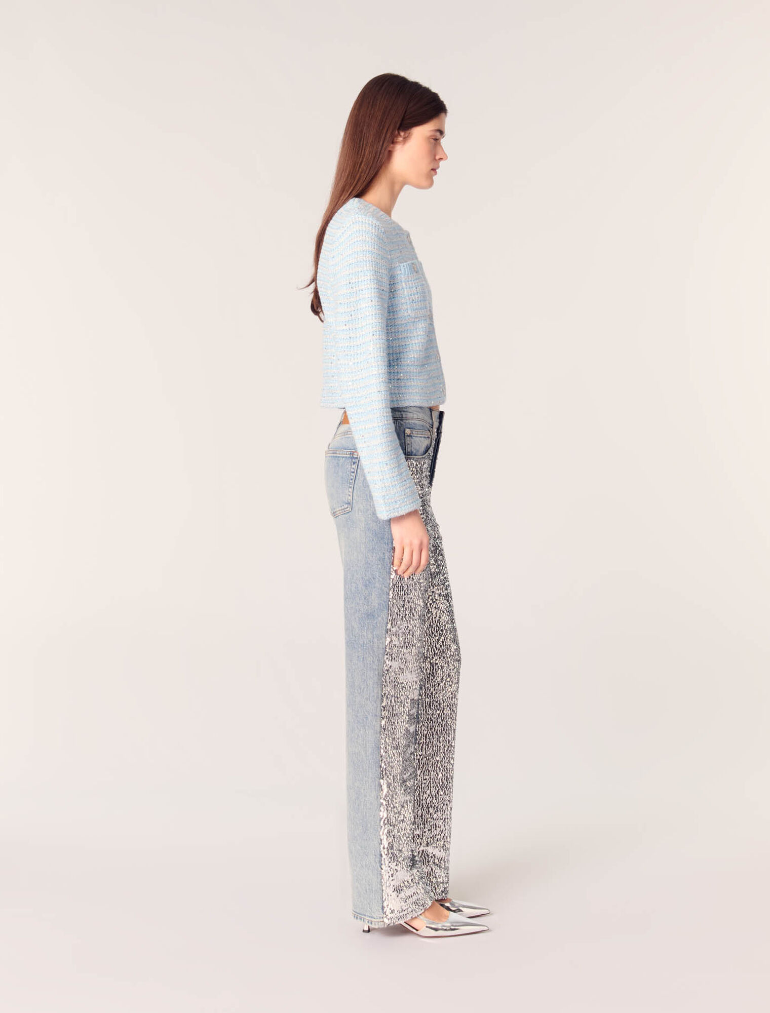 Cardigan à sequins