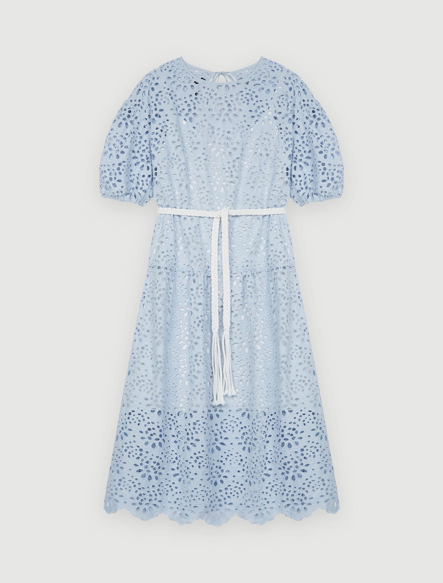 Robe en guipure dos nu