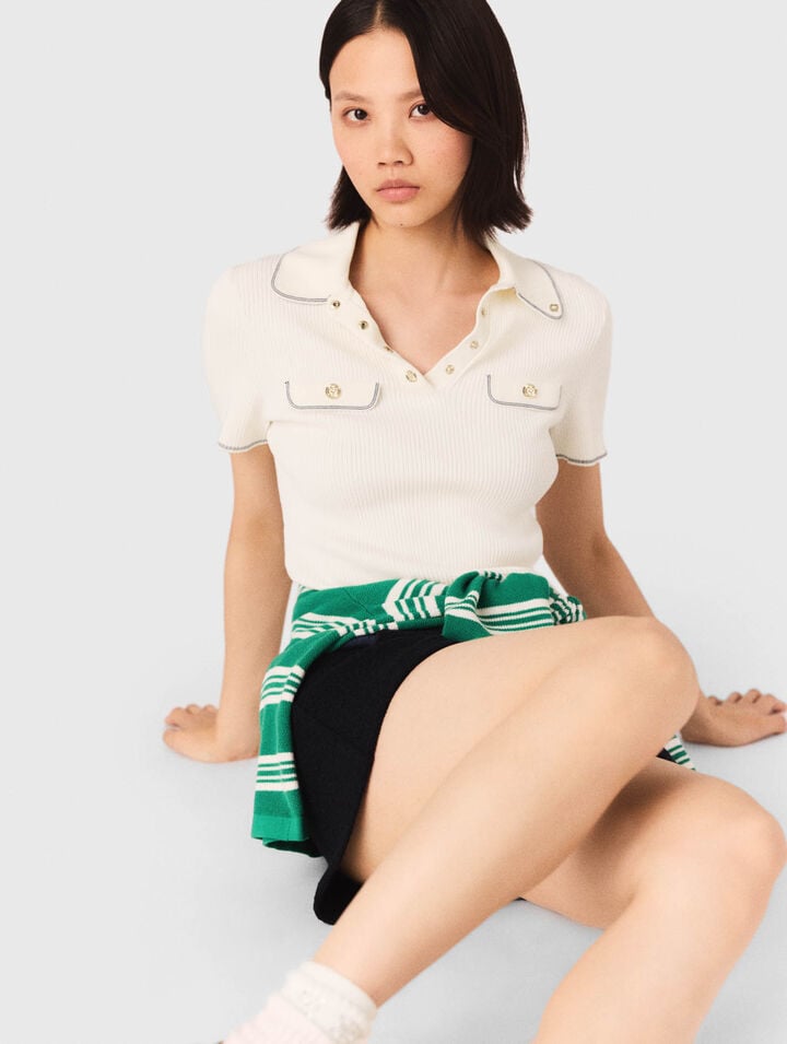 Polo &agrave; manches courtes