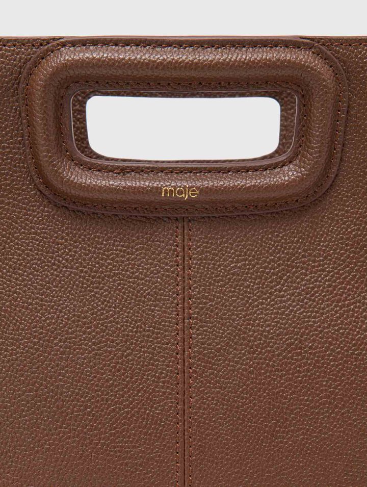 Sac M en cuir grain&eacute;