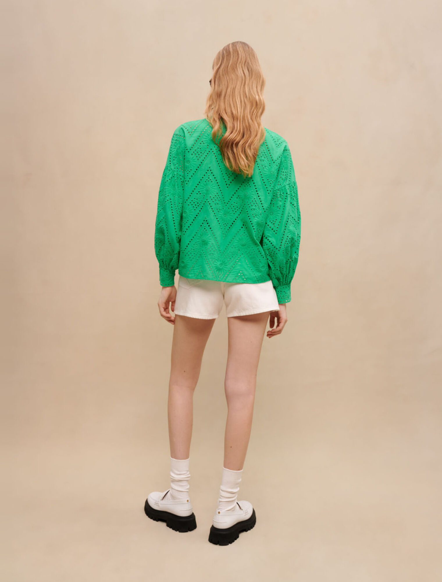 Chemise brodée