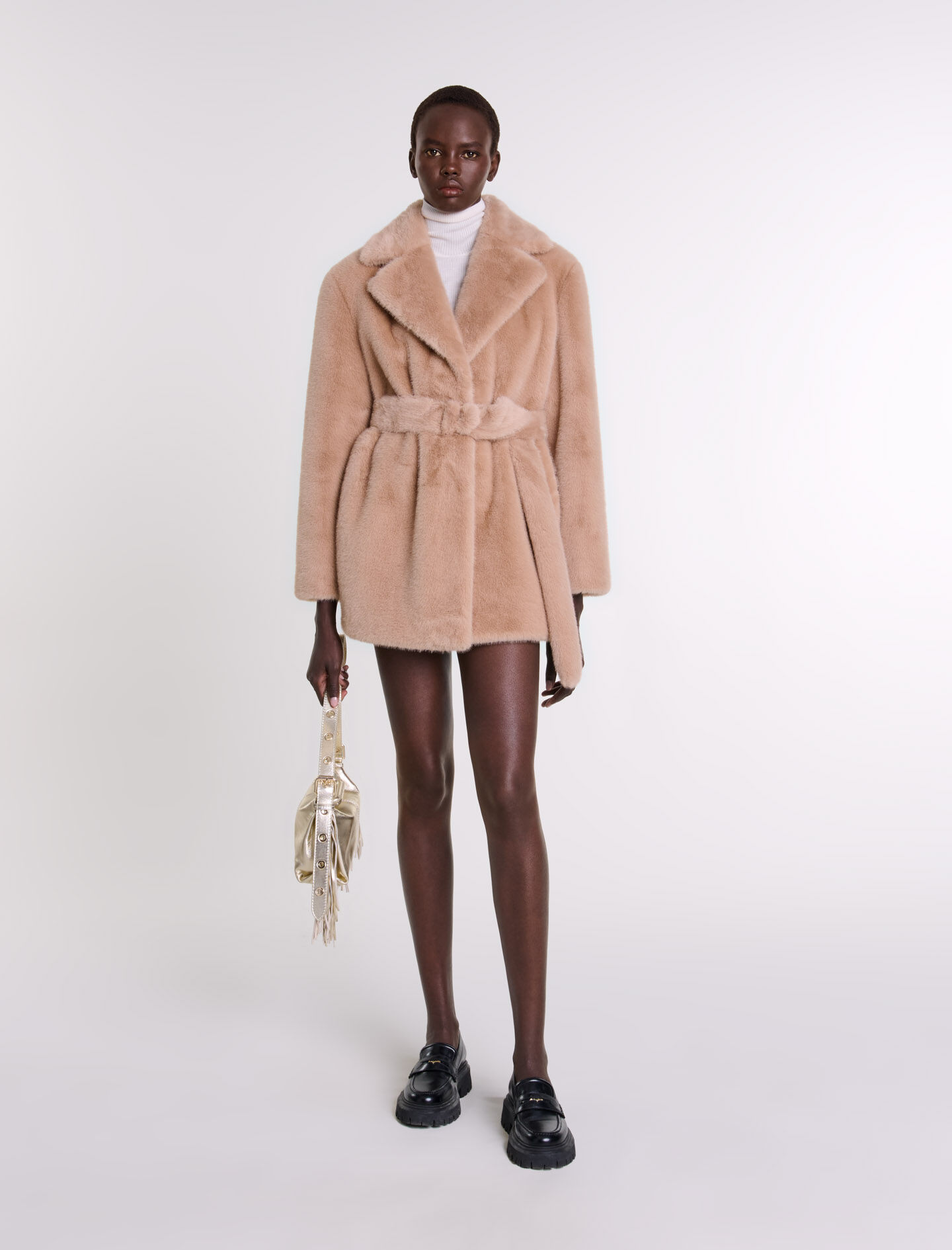Maje coat top