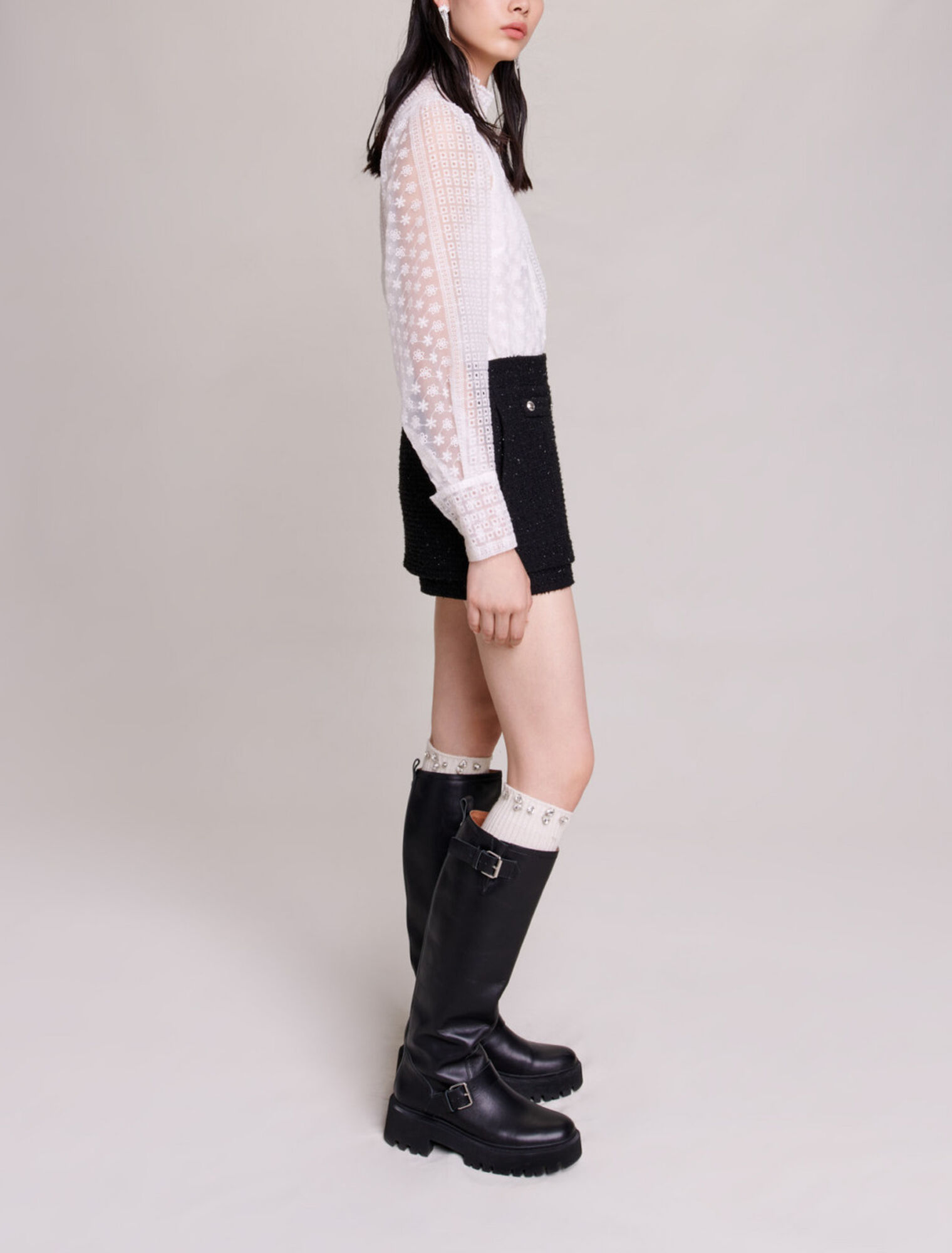 Chemise transparente