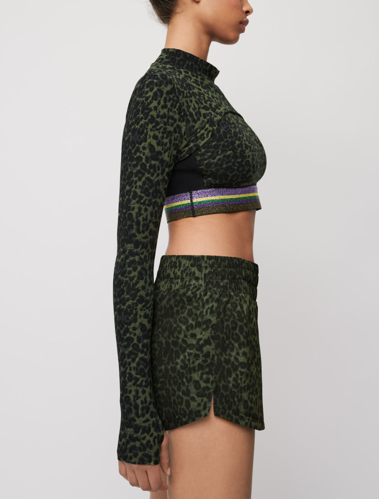 Short façon running imprimé