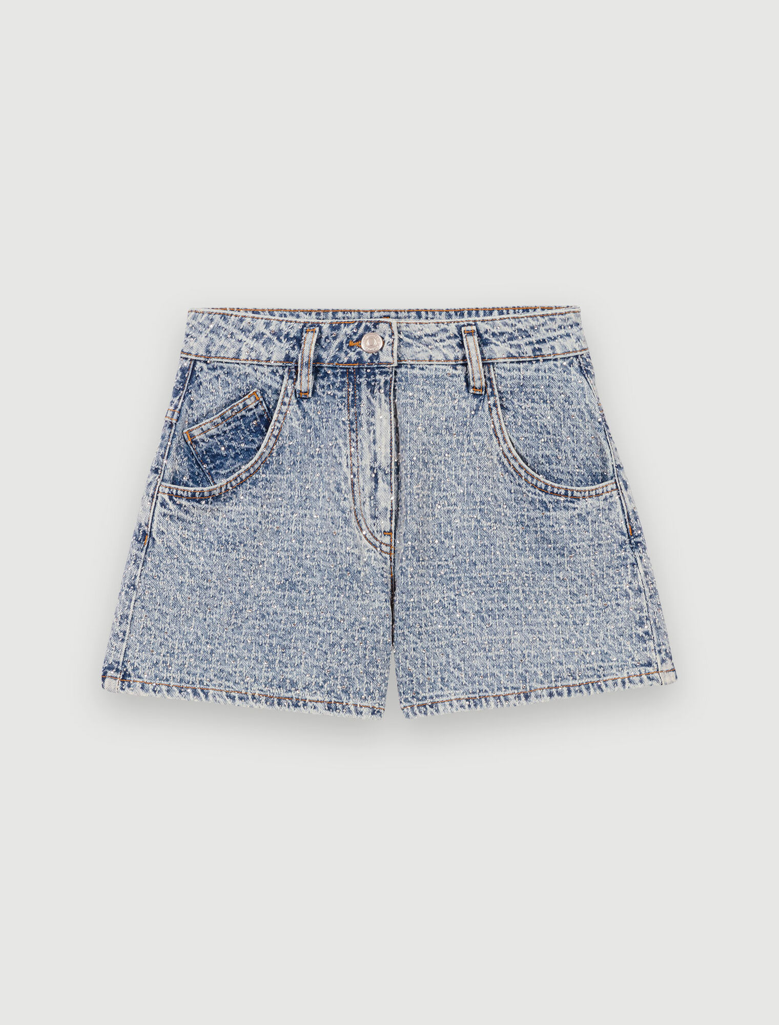 Short en denim
