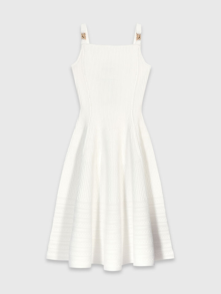 Robe longue en maille