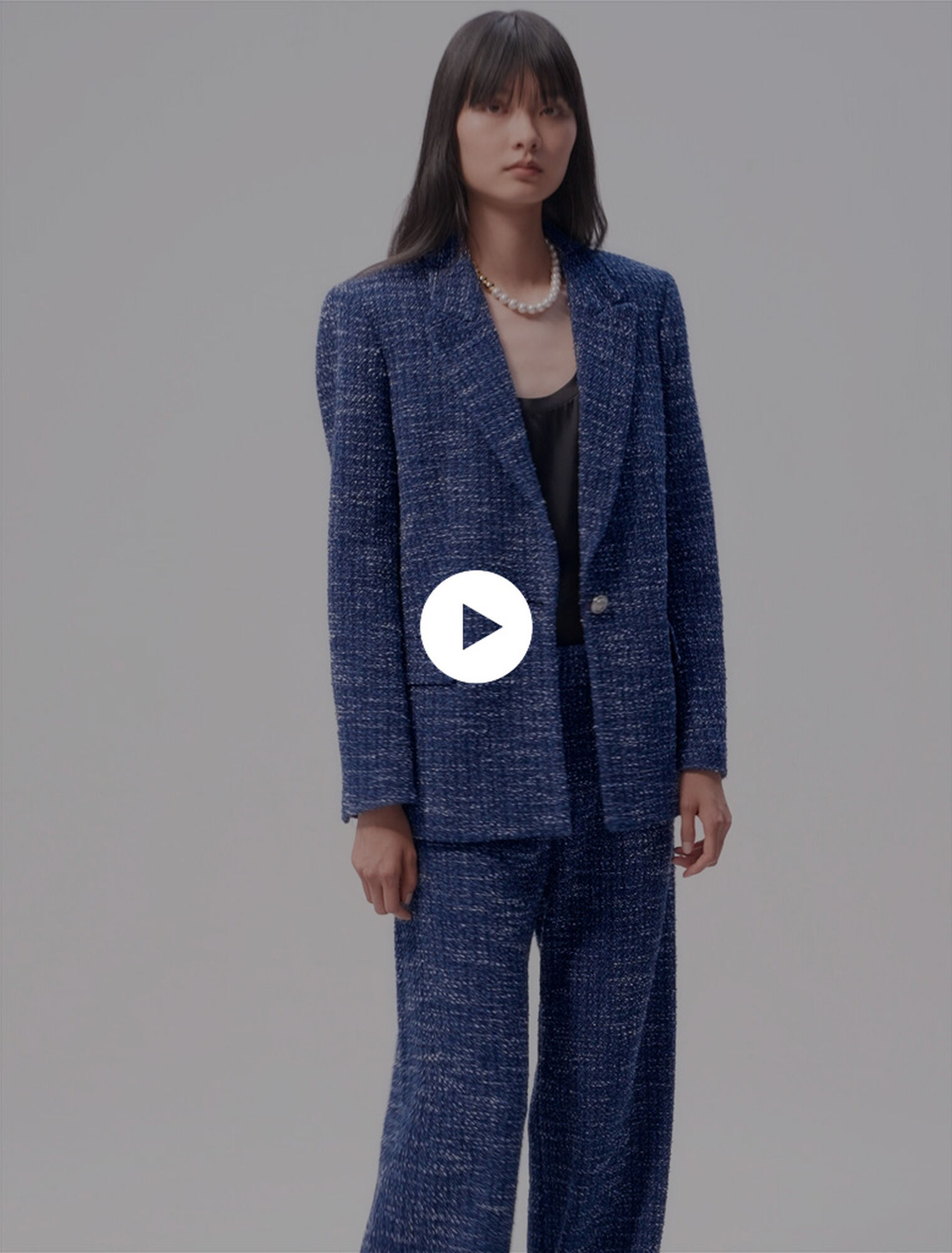 Veste en tweed