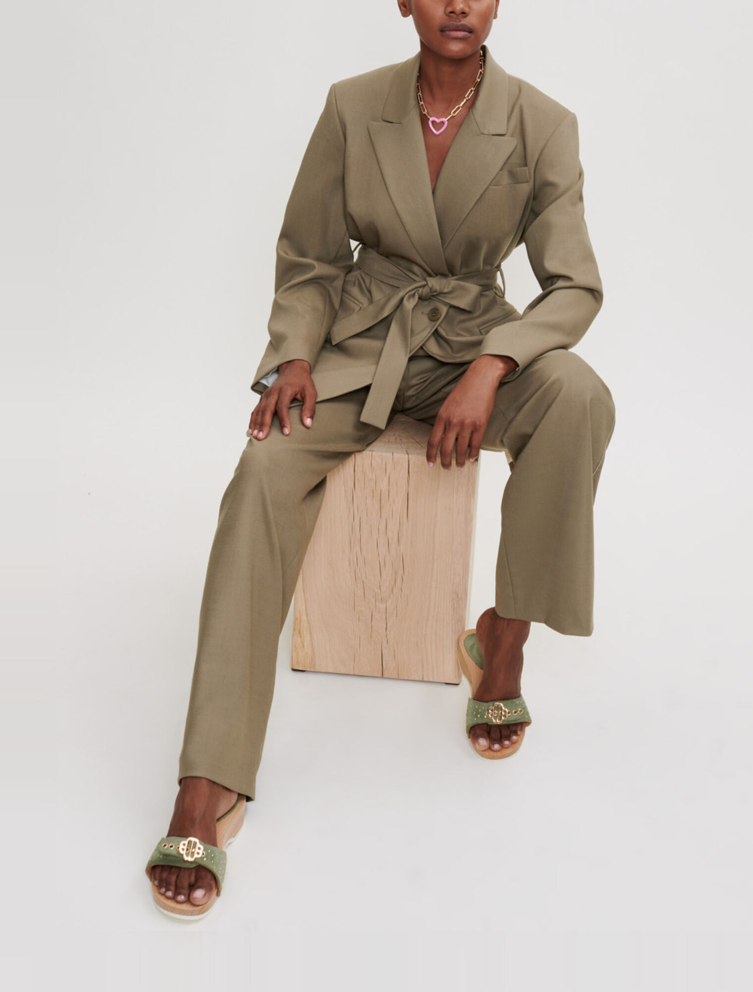 Veste tailleur oversize 