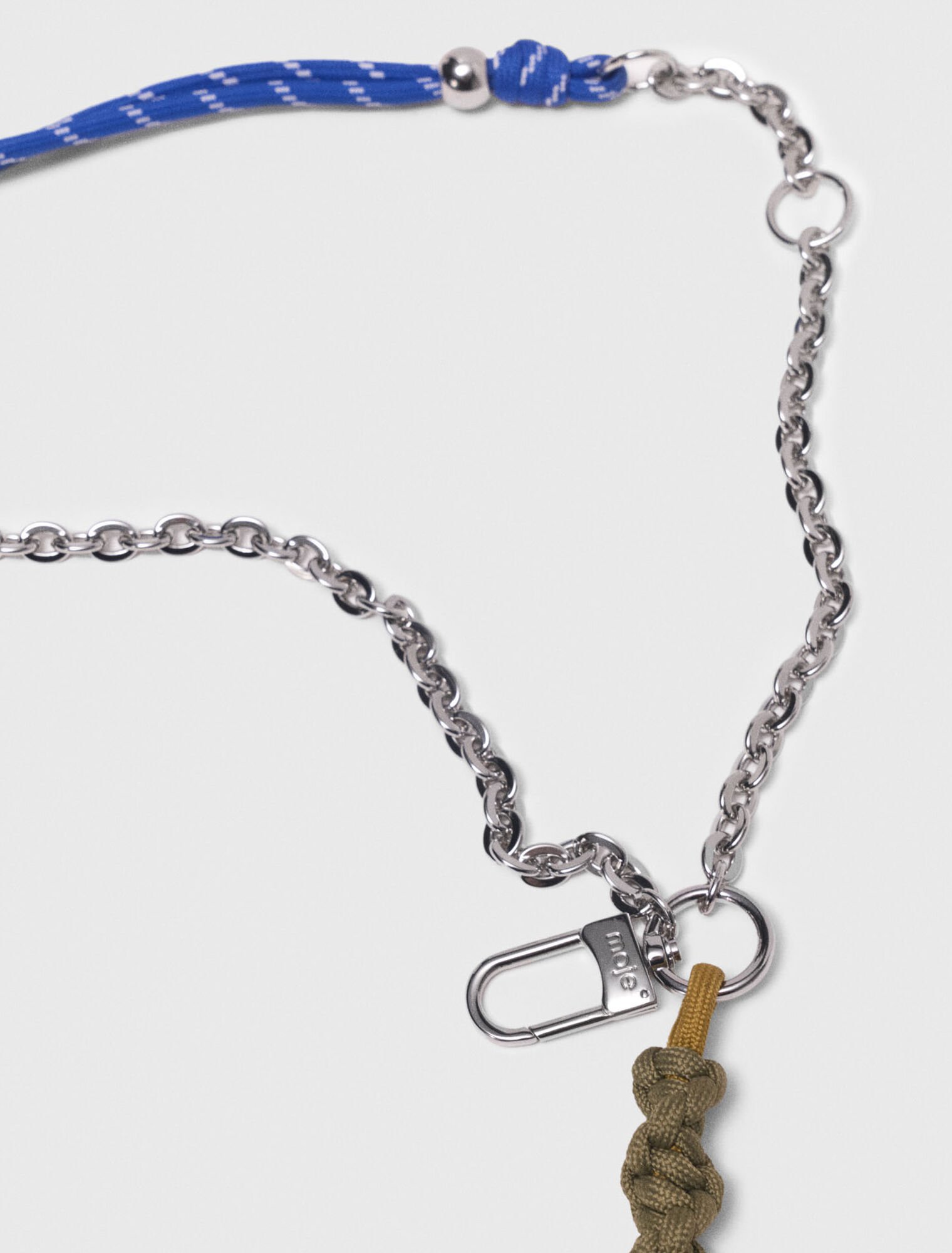 Charms de sac mix chaine et cordon