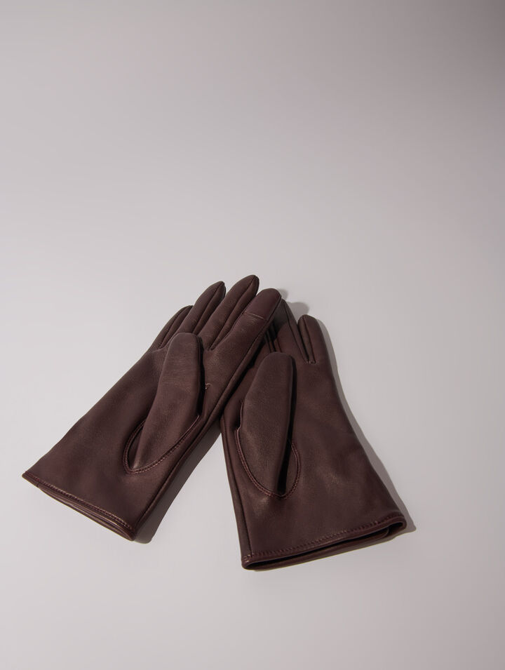 Gants en cuir