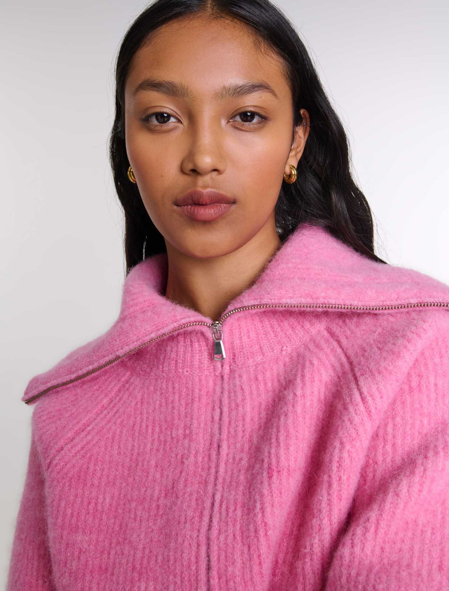Cardigan en laine mélangée