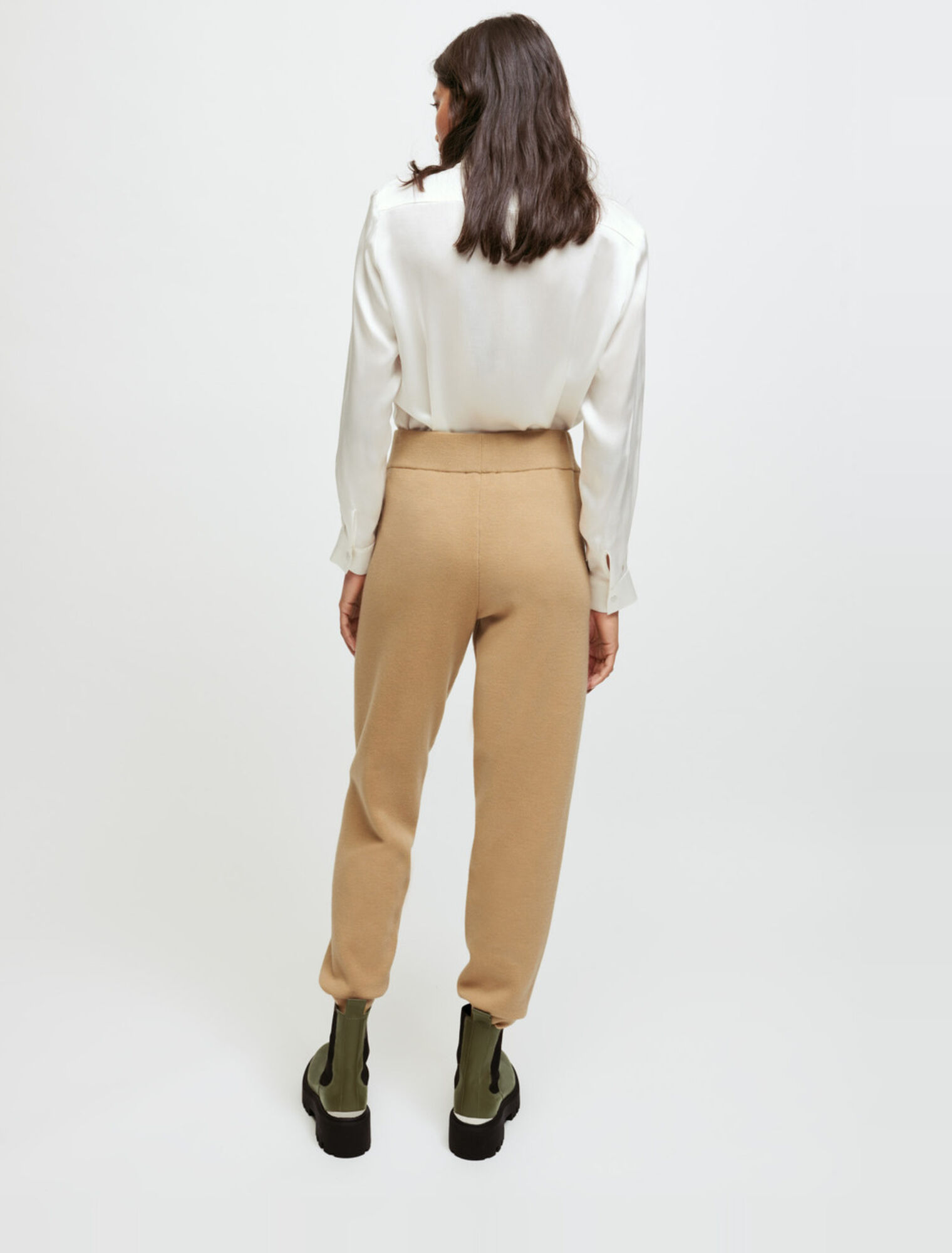 Pantalon en maille façon jogging