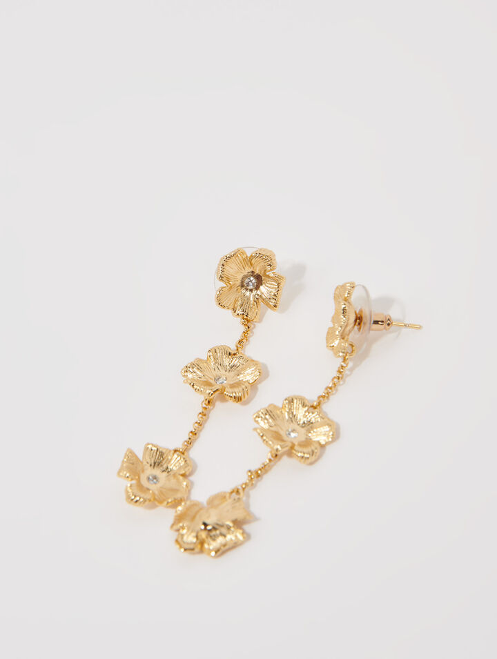 Boucles d'oreilles fleurs