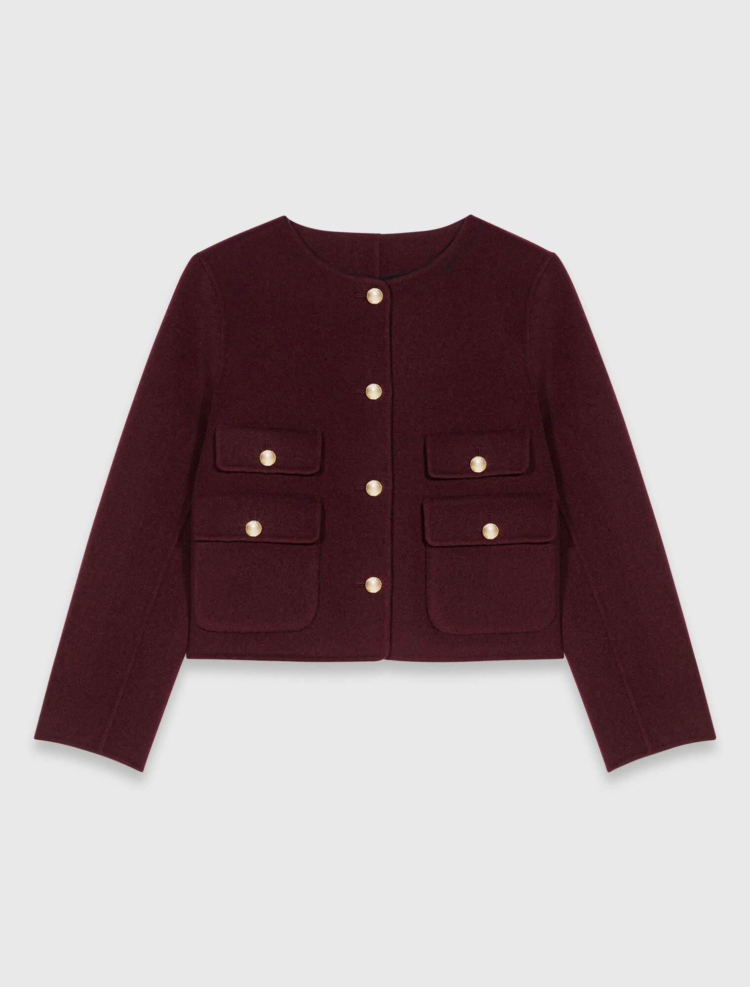 Veste courte double face reversible