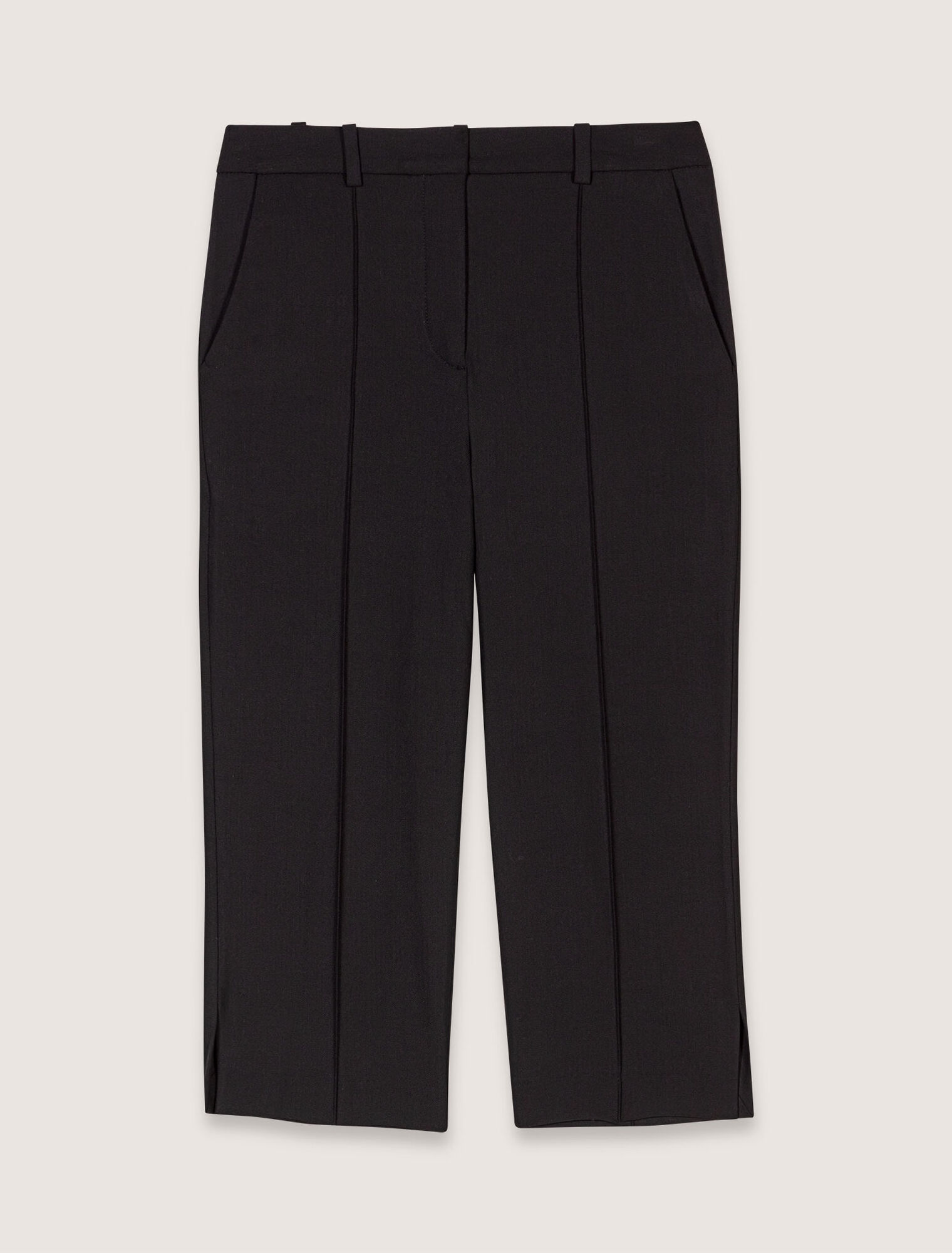 Pantalon de tailleur corsaire