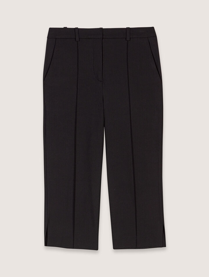 Pantalon de tailleur corsaire