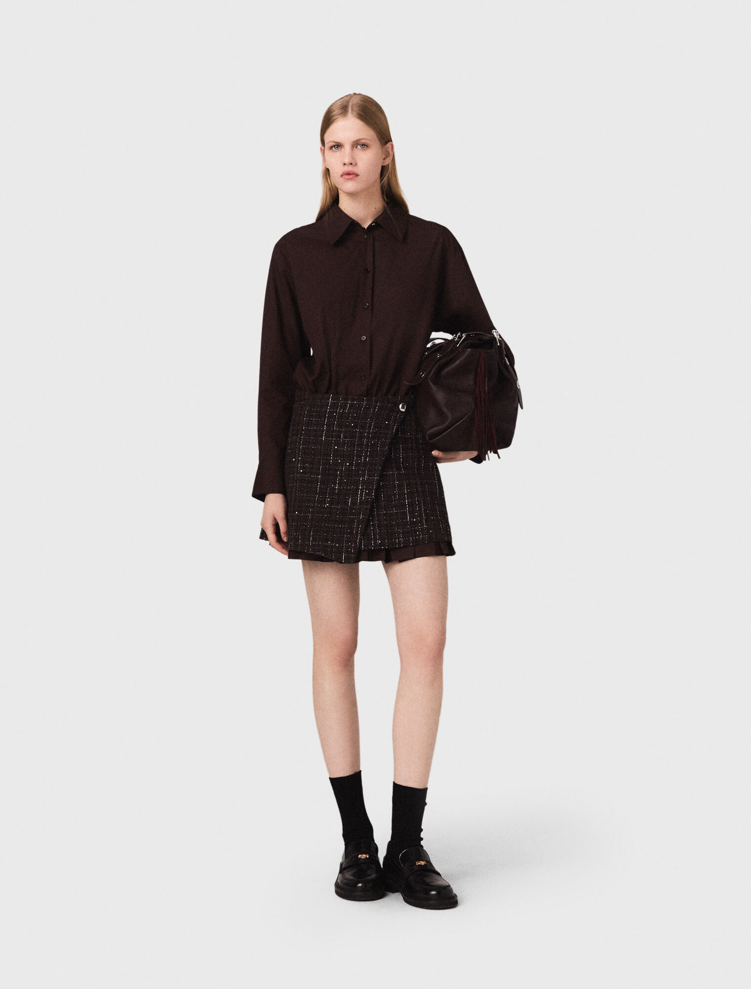 Robe courte deux-en-un