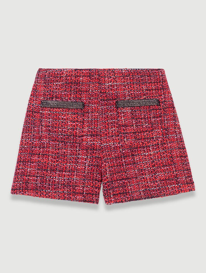 Short en tweed