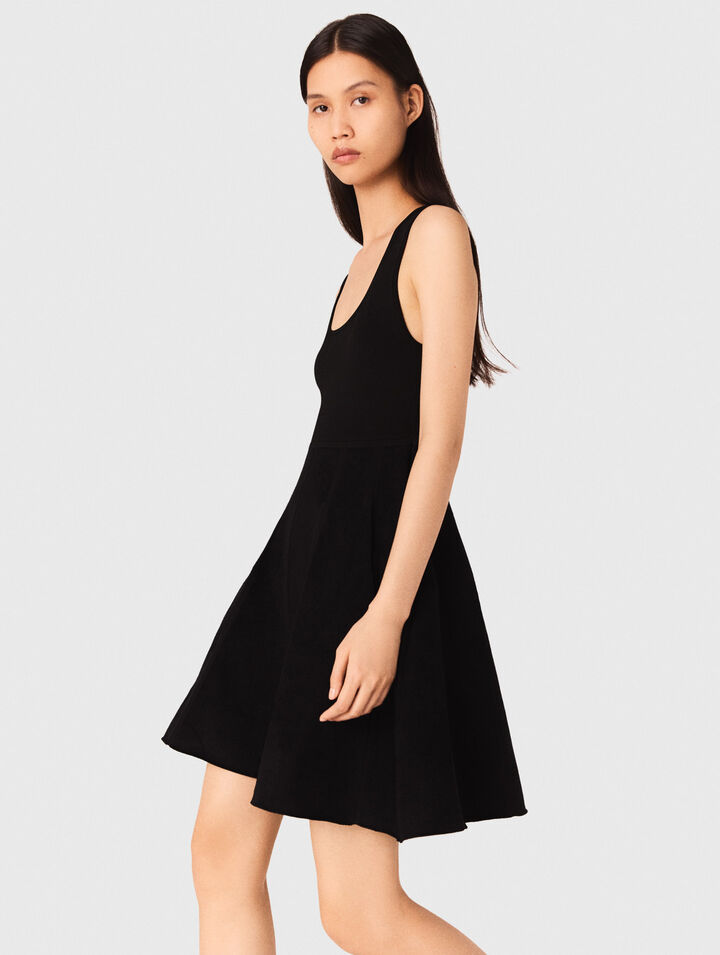 Robe 2en1 effet velours
