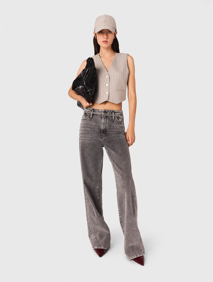 Veston de tailleur à strass