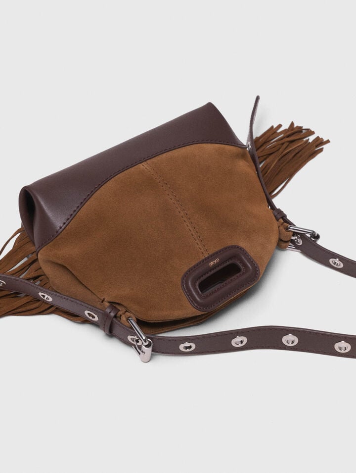 Sac Miss M mini en cuir & su&egrave;de