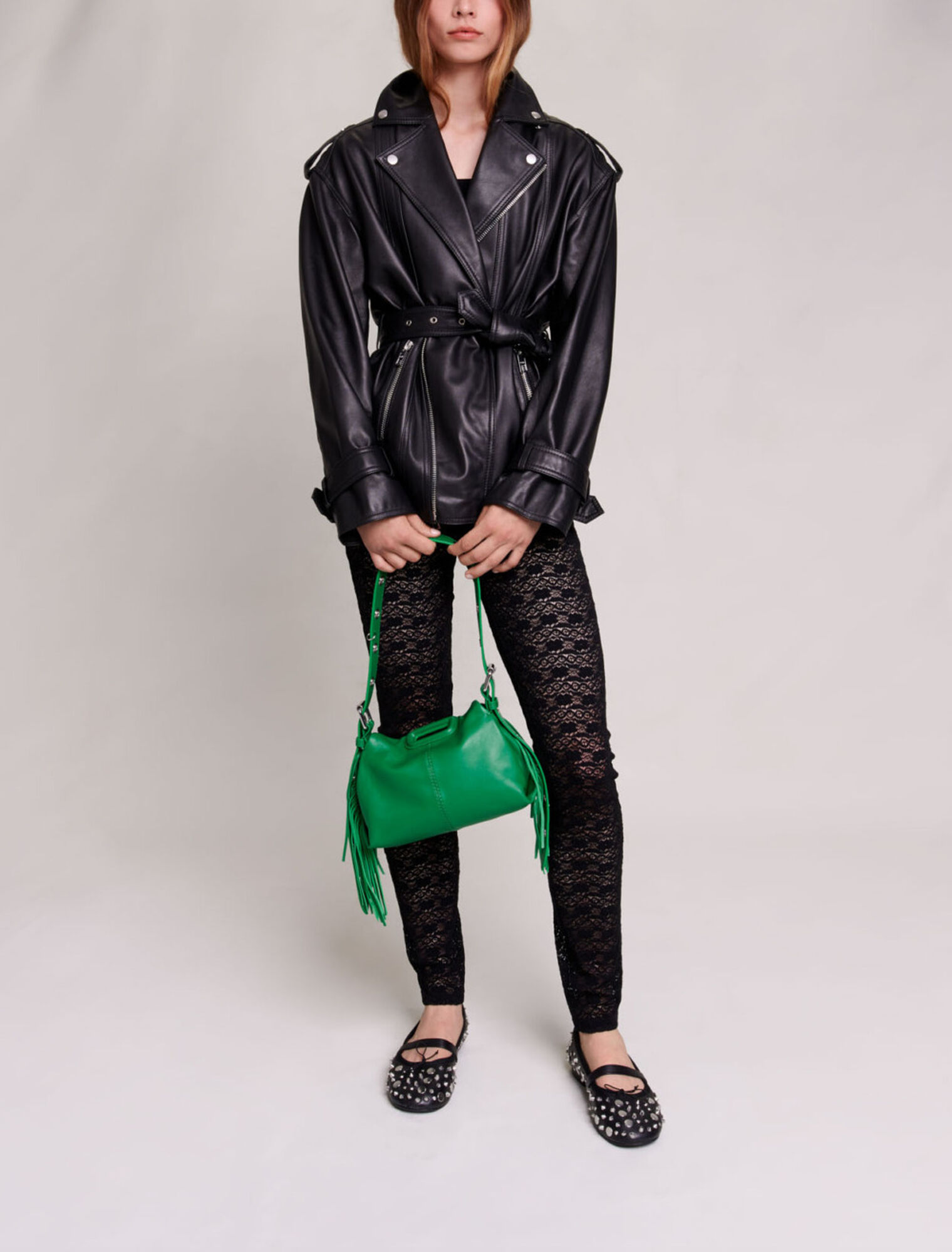 Legging en dentelle