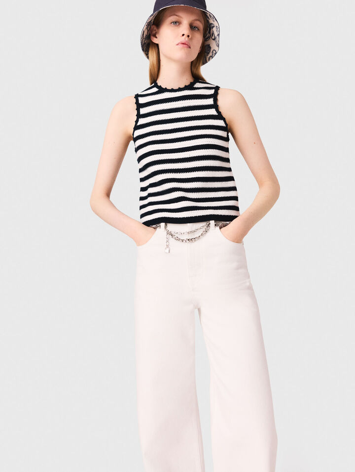 Top en crochet