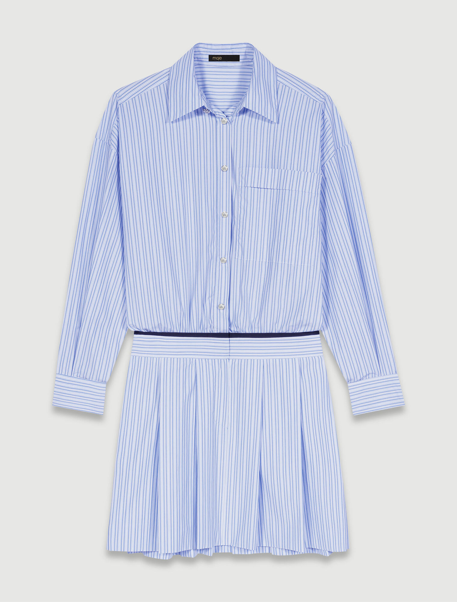 Robe chemise courte