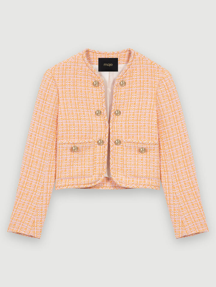 Veste en tweed