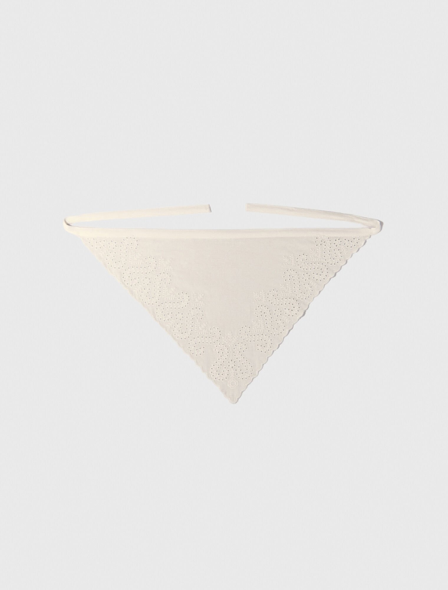 Foulard triangle à nouer