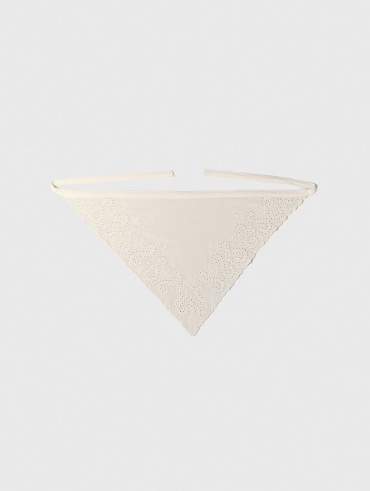 Foulard triangle à nouer