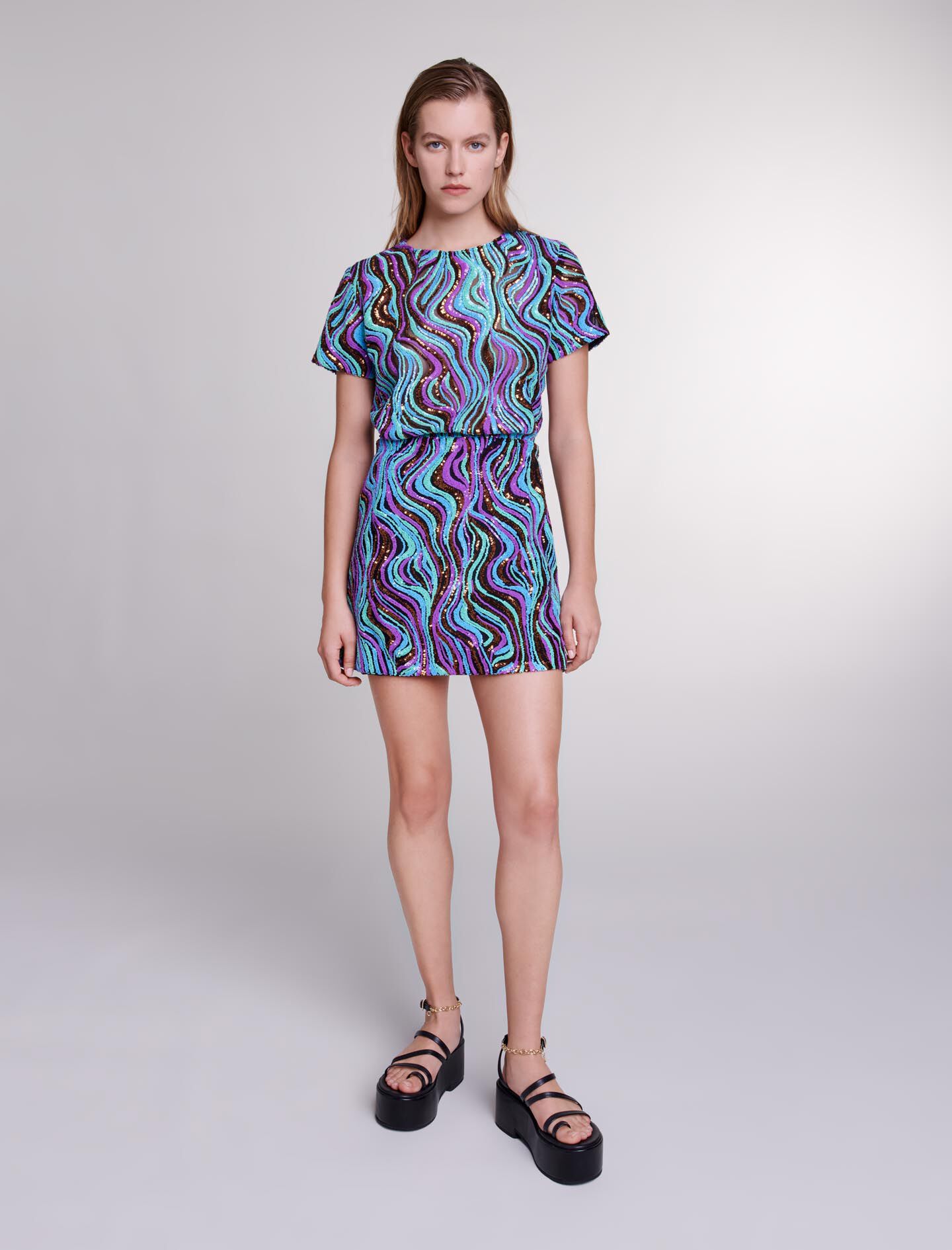 Maje robe courte shop