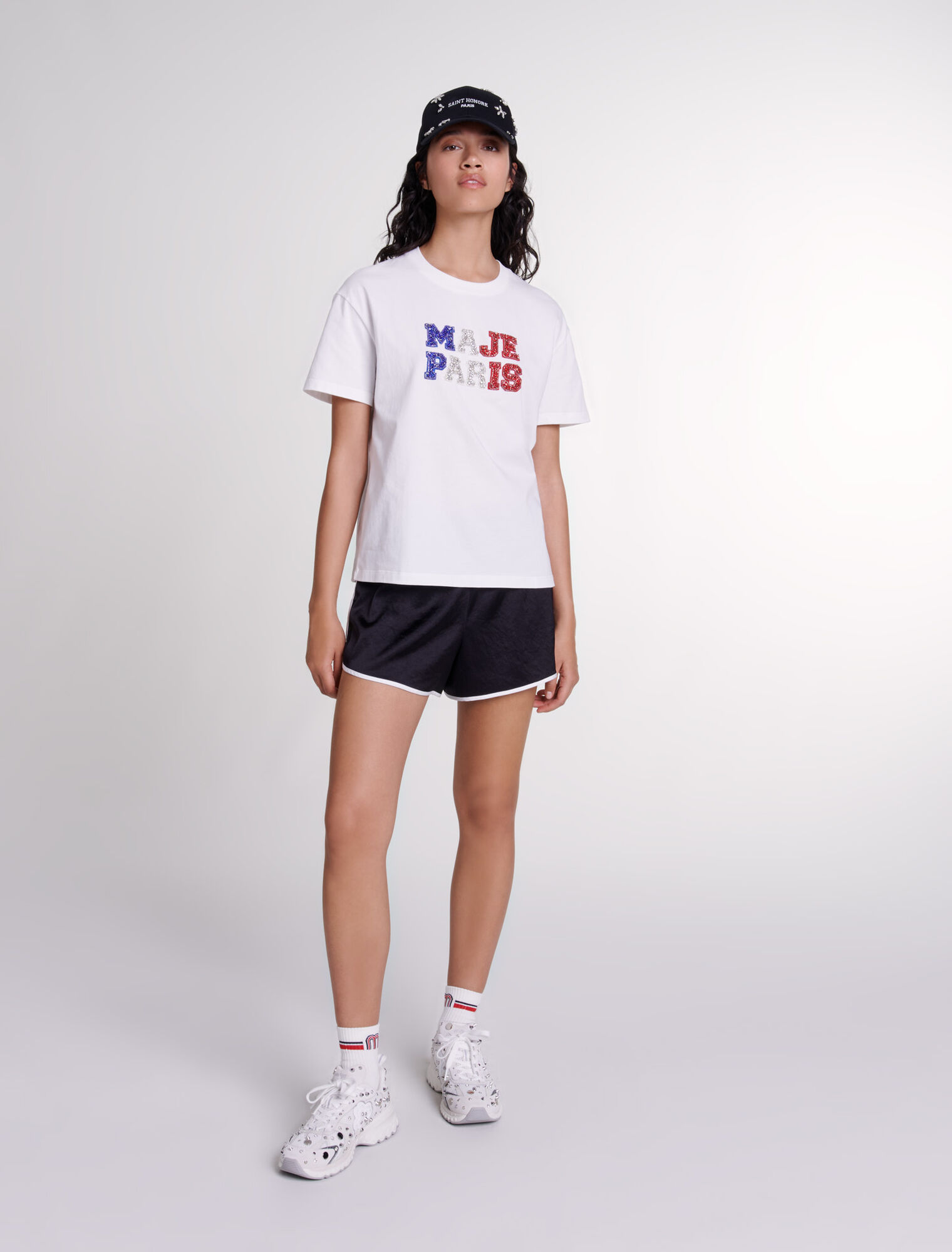 Tee-shirt à strass