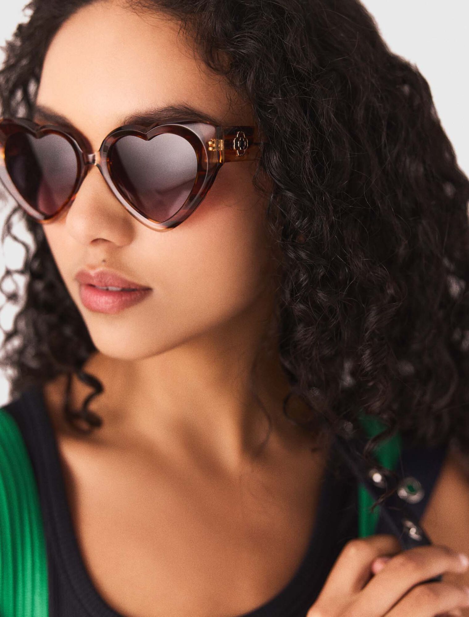 Lunettes de soleil c&oelig;ur