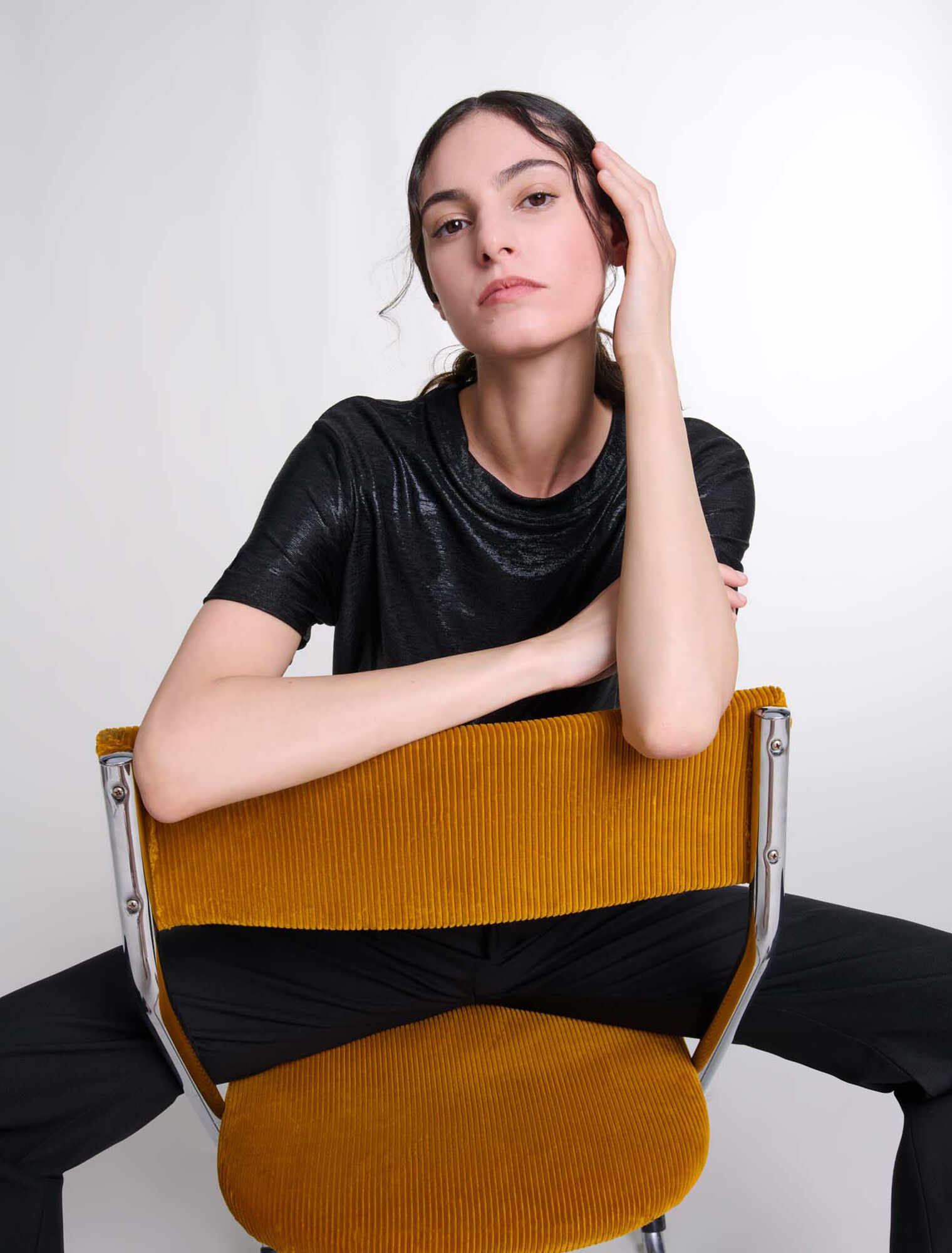 Tee-shirt lamé
