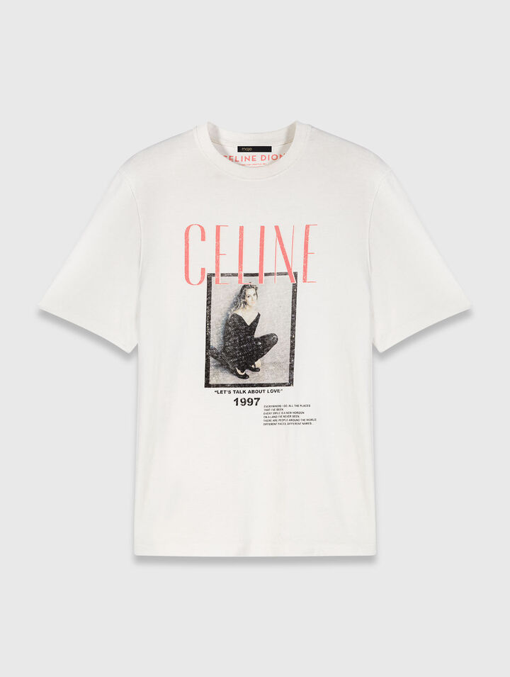 Tee shirt Celine Dion