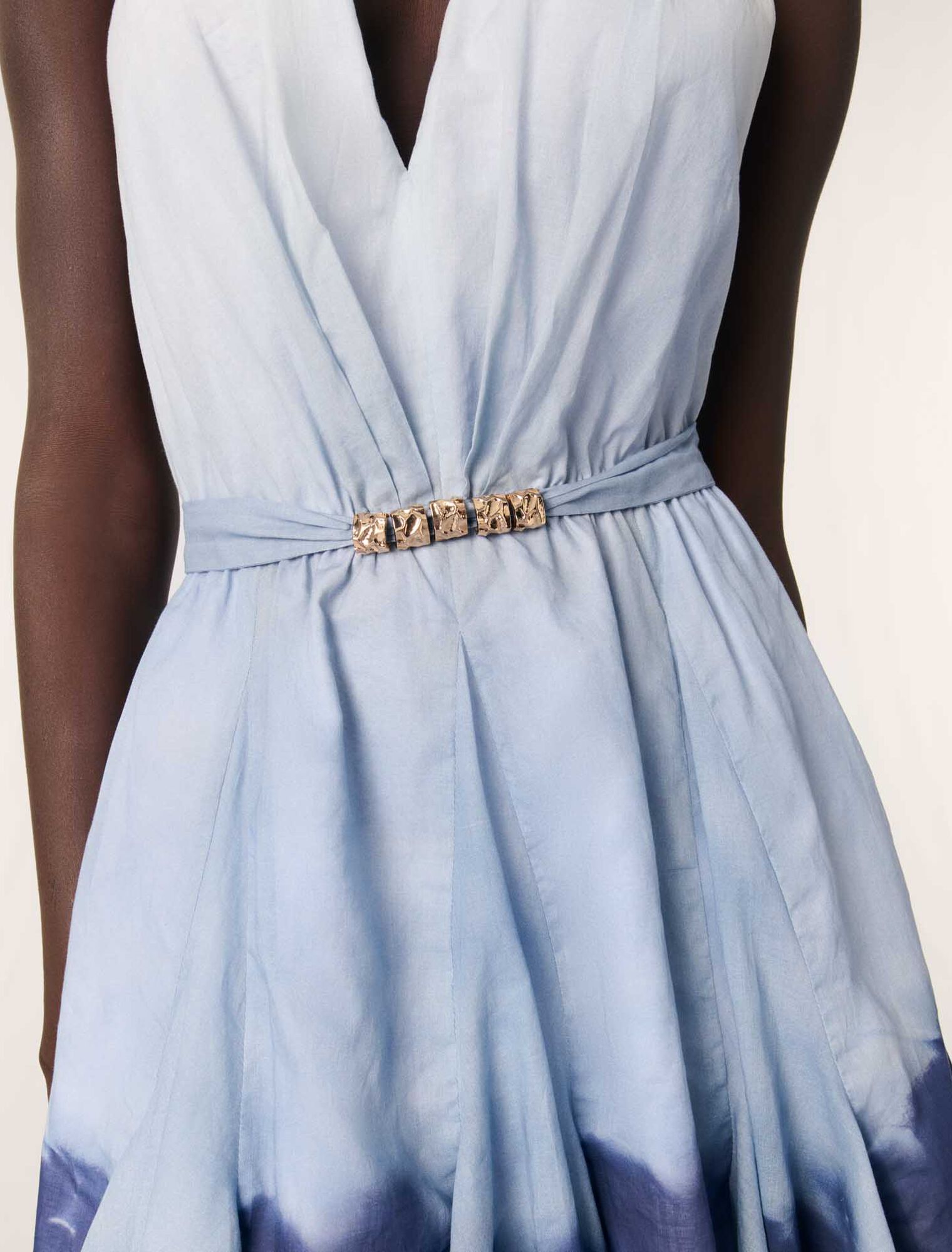 Robe courte tie & dye
