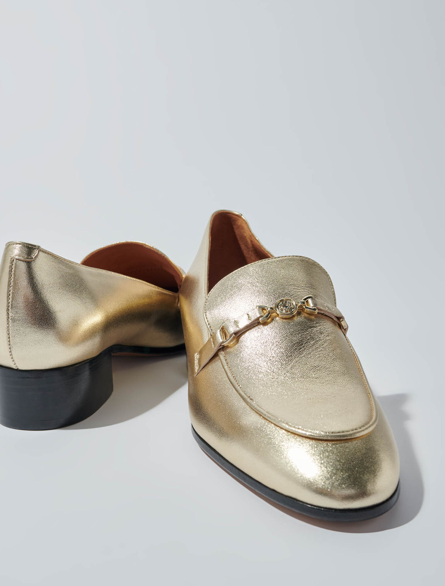 Mocassins en cuir