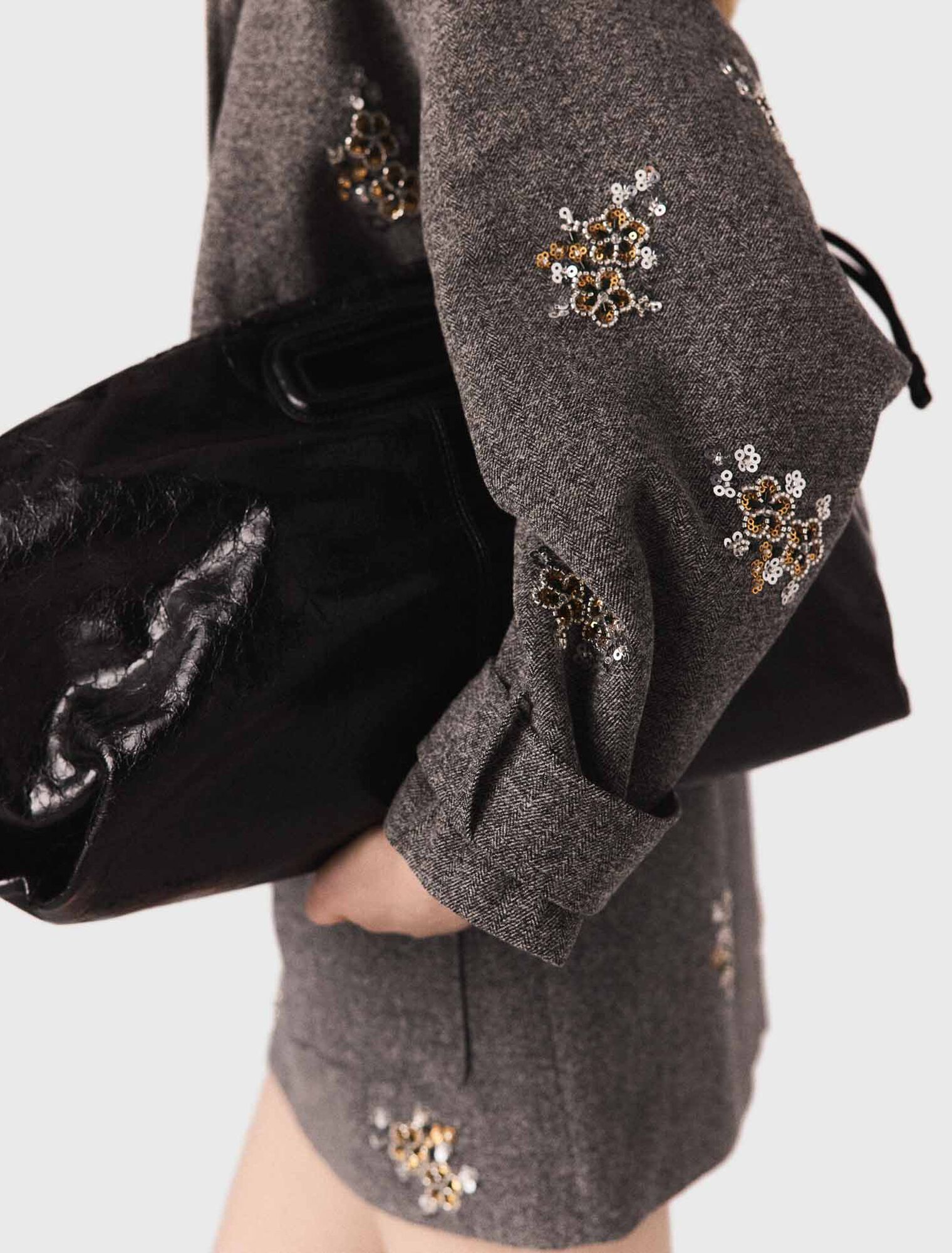 Blouson bombardier brodé