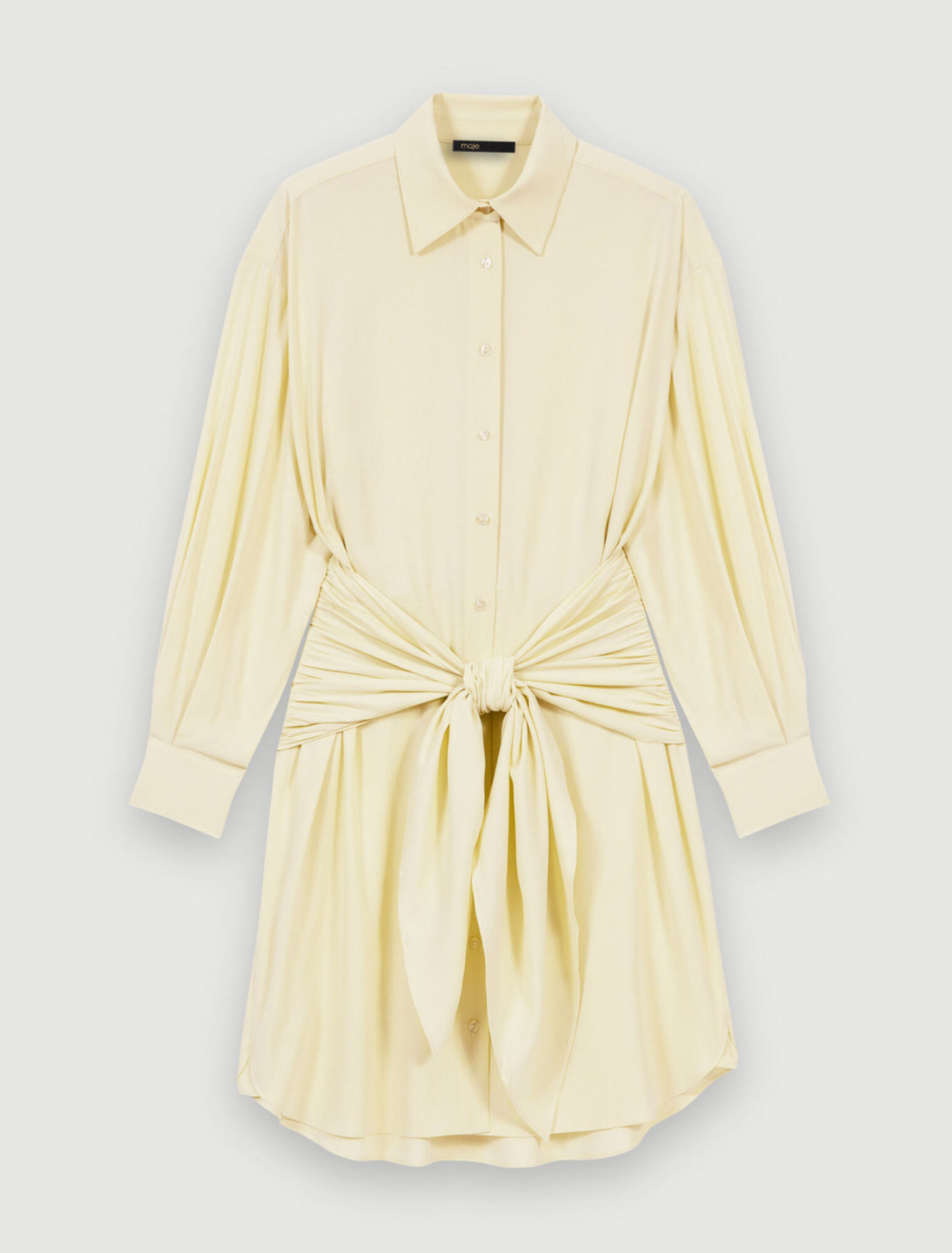 Robe courte à nouer