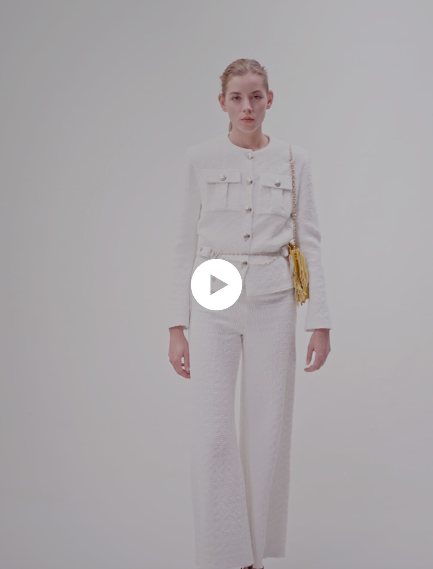 Veste Maje Femme - Blanche - Neuve Sans étiquettes - Coupe Regular